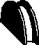 Прокладка кришки клапанів VW Golf I/II/III/Passat/T3/T4 1.3-2.0 73-03 (півмісяць) ELRING 090.353