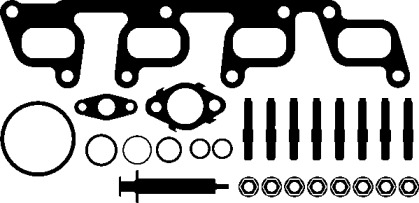 Комплект прокладок турбіни VW Golf VI 1.6 TDI 09-13/Polo 1.6 TDI 09- ELRING 244.441
