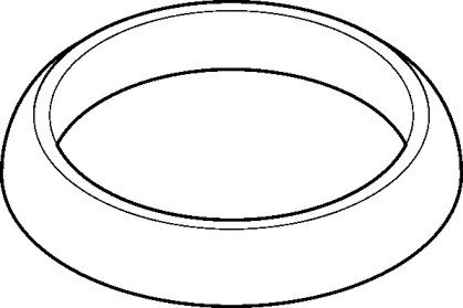 Прокладка труби вихлопної Mazda 3/6 05-10 (кільце) ELRING 274.190