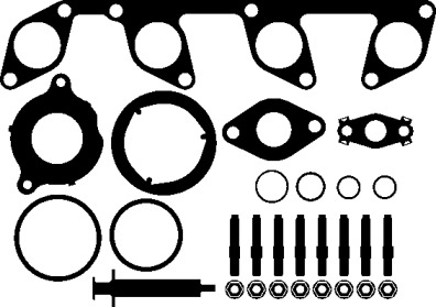 Комплект прокладок турбіни VW Passat 2.0 TDI 05-12 ELRING 303.100