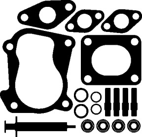 Комплект прокладок турбіни Fiat Doblo 1.9JTD 01- ELRING 434.310