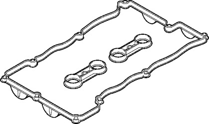 Прокладка кришки клапанів BMW 3 (E90) 1.6i 05-11, N45 B16 (к-кт) ELRING 448.520
