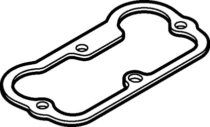 Прокладка кришки клапанів BMW 3 (E90)/5 (F10) 06-16 N54/N55 ELRING 503.791