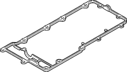 Прокладка кришки клапанів Land Rover Defender 2.5 Td5 98-16 ELRING 582.790