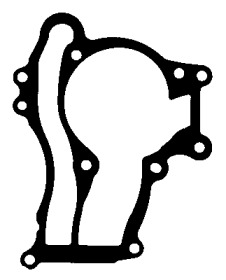 Прокладка помпи води Opel Astra J/Corsa D/E/Insignia A/Zafira 1.2/1.4 09- ELRING 744.570
