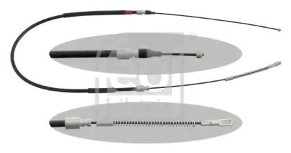 Трос ручного гальма Febi Bilstein 01657