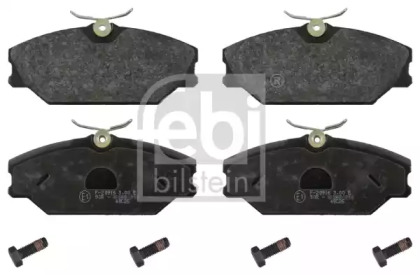 Колодки гальмівні (передні) Renault Clio II 00-/Megane I 96-03 (129.1x55.5x17.8) Febi Bilstein 16429
