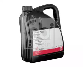 Гальмівна рідина FEBI (DOT 4+), 5л Febi Bilstein 23932