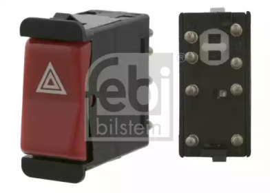 Кнопка аварійки MB 190 (W201) 82-93 Febi Bilstein 24199
