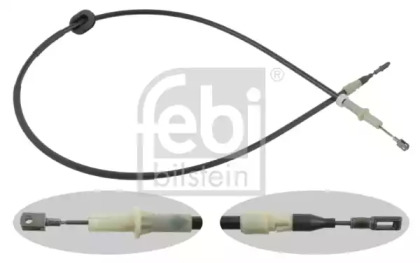 Трос ручника (задній) (R) MB E-class (W211) 02-09 (1726mm) Febi Bilstein 26467