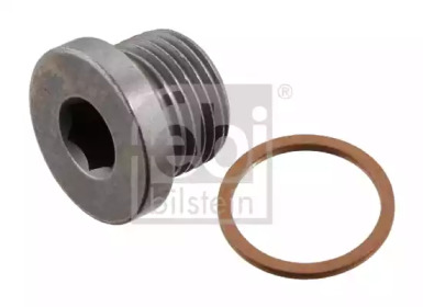 Болт зливу оливи + шайба BMW 5 (E60)/7 (E65)/X5 (E53/F15) (M18x1,5) Febi Bilstein 31704