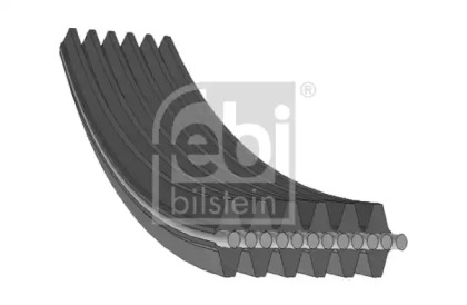Ремінь генератора VW T5 1.9TDI/VW Caddy III 1.9/2.0TDI (+AC) Febi Bilstein 34459