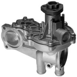 Помпа води Audi 80/100/VW Caddy/Golf/T4 1.3-2.0/1.6-1.9TD/TDI 76-03 (B/B) (6 лоп) (з корпусом) BUGATTI PA0319C
