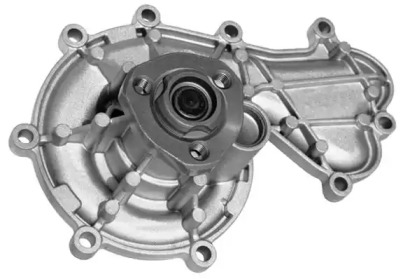 Помпа води Audi A4-A8/Q7/VW Touareg 3.0TDI 10-18/Porsche Cayenne/Macan/Panamera 3.0D 10- (7 лоп) BUGATTI PA10178