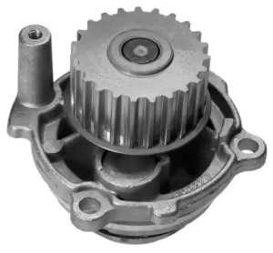 Помпа води Audi A3/A4/Skoda Octavia/VW Caddy/Golf/Passat 1.6/1.8/2.0/FSI 96- (R/B)(7лоп) BUGATTI PA5112