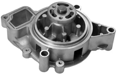 Помпа води Opel Astra G/Zafira A/B 2.2 16V 01-/Vectra C 2.0-2.2 02-08/Insignia 2.0 09- (B/B)(8 лоп) BUGATTI PA7217