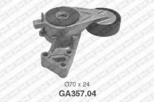 Натяжник ременя генератора VW T5 1.9TDI 03- SNR GA357.04