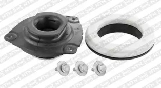 Подушка амортизатора (переднього) + підшипник Nissan X-Trail/Renault Koleos 07- (L) SNR KB655.46