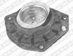 Подушка амортизатора (переднього) Renault Megane II/Scenic II 04- (без підшипника) SNR KBLF41794