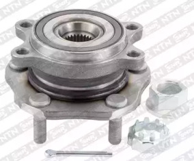 Підшипник маточини (передньої) Nissan Qashqai/X-Trail 1.2-2.5 dCi/DIG-T 13- (+ABS) SNR R168.116