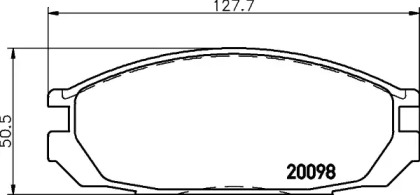 Гальмові колодки PAGID T0364