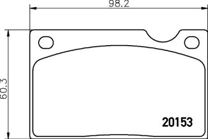 Гальмові колодки PAGID T5116