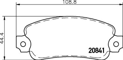Гальмові колодки PAGID T9009