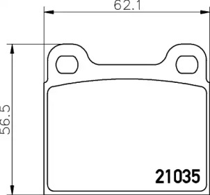 Гальмові колодки PAGID T4114