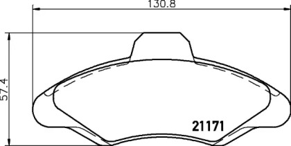 Гальмові колодки PAGID T9012