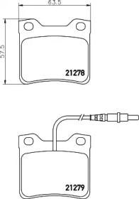 Гальмові колодки PAGID T1038
