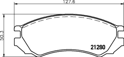 Гальмові колодки PAGID T0394