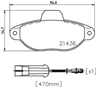 Гальмові колодки PAGID T9030