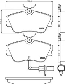 Гальмові колодки PAGID T5140