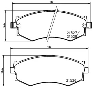 Гальмові колодки PAGID T0392