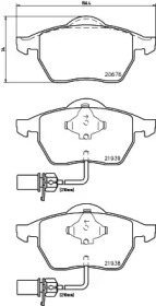 Гальмові колодки PAGID T1149