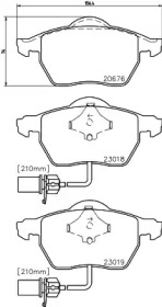 Гальмові колодки PAGID T1388