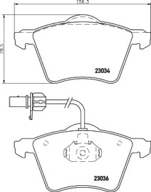 Гальмові колодки PAGID T1179