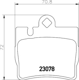 Гальмові колодки PAGID T1175