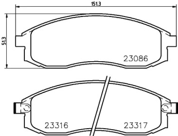 Гальмові колодки PAGID T3078