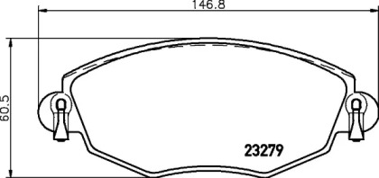 Гальмові колодки PAGID T1210
