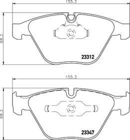 Гальмові колодки PAGID T1230