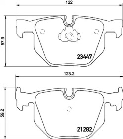 Гальмові колодки PAGID T1237