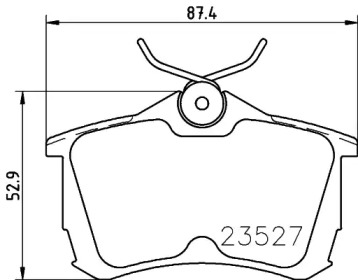 Гальмові колодки PAGID T1255