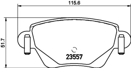 Гальмові колодки PAGID T1211