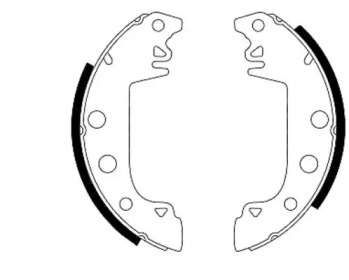 Гальмові колодки PAGID H1033