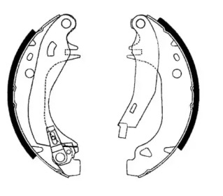 Гальмові колодки PAGID H1176