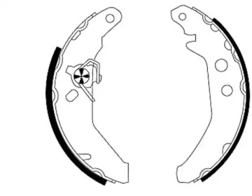 Гальмові колодки PAGID H8560