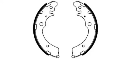 Гальмові колодки PAGID H8845