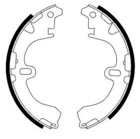 Гальмові колодки PAGID H8970