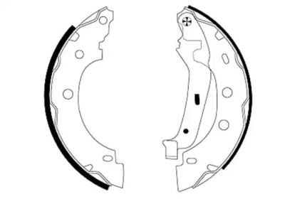 Гальмові колодки PAGID H9325
